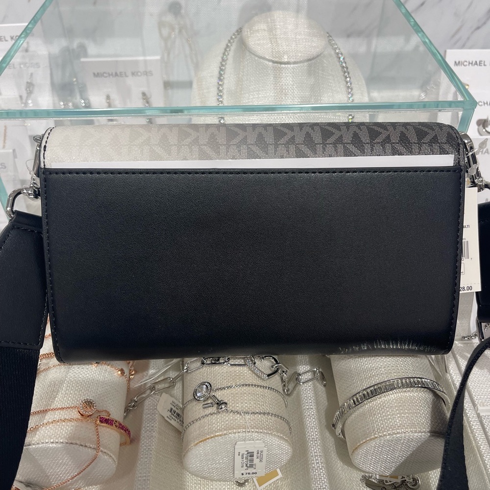 Michael Kors Black and Blue Crossbody Bag - Picture 14 of 16